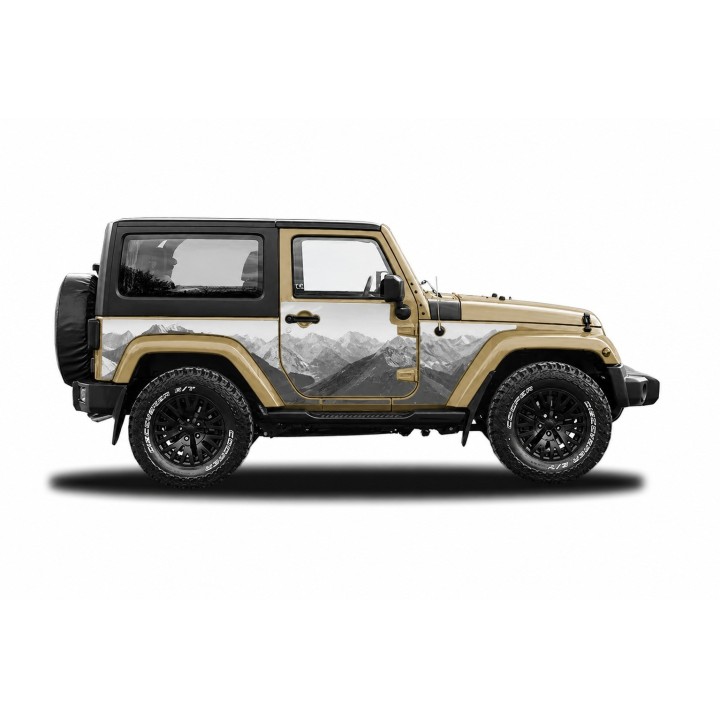 Panele ochronne 35mountains – Jeep Wrangler JK (2-drzwiowy) - ujęcie 4
