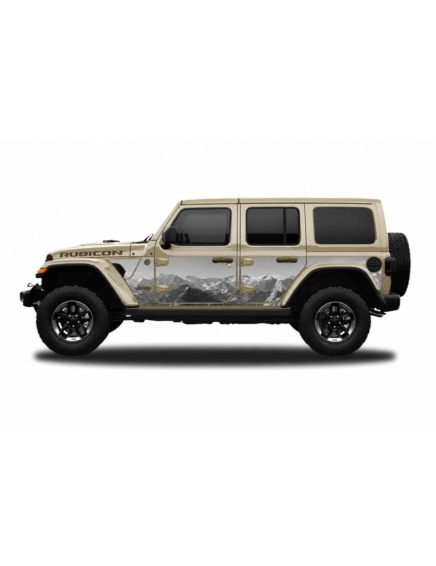 Panele ochronne 35mountains – Jeep Wrangler JL Unlimited (4-drzwiowy)