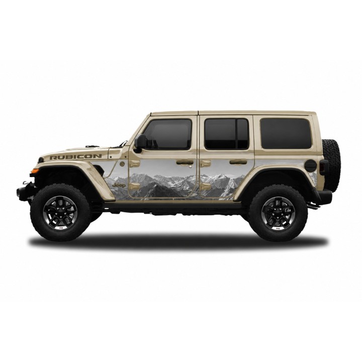 Panele ochronne 35mountains – Jeep Wrangler JL Unlimited (4-drzwiowy) - ujęcie 5