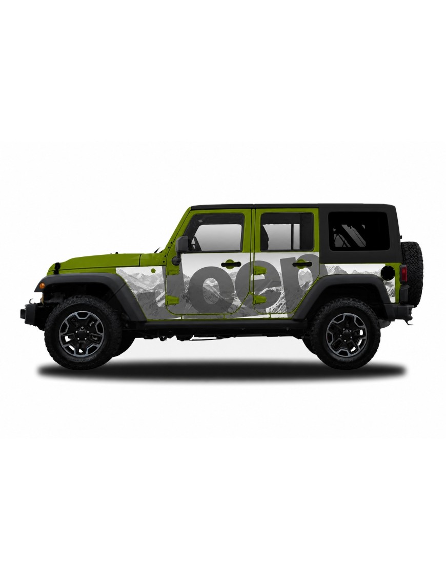 Panele ochronne 35mountains – Jeep Wrangler JK Unlimited (4-drzwiowy)