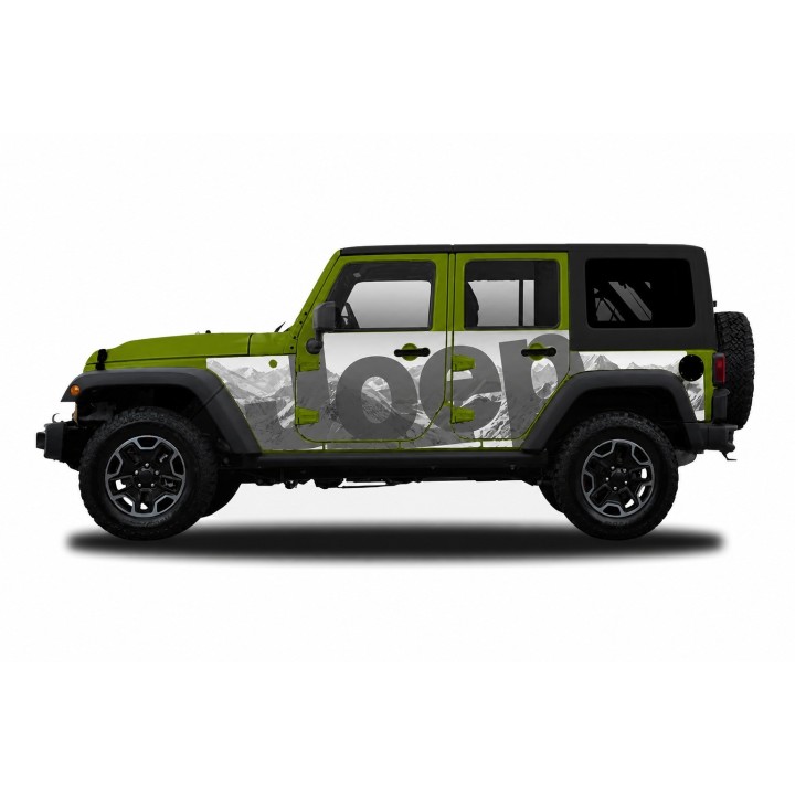 Panele ochronne 35mountains – Jeep Wrangler JK Unlimited (4-drzwiowy) - ujęcie 4