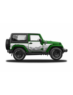 Panele ochronne 35mountains – Jeep Wrangler JK (2-drzwiowy)