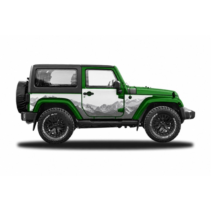 Panele ochronne 35mountains – Jeep Wrangler JK (2-drzwiowy) - ujęcie 5