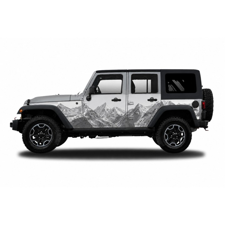 Panele ochronne 35mountains – Jeep Wrangler JK Unlimited (4-drzwiowy) - ujęcie 5