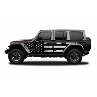 Panele ochronne 3flagUSA – Jeep Wrangler JL Unlimited (4-drzwiowy) - ujęcie 2
