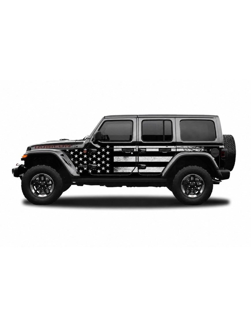 Panele ochronne 3flagUSA – Jeep Wrangler JL Unlimited (4-drzwiowy)