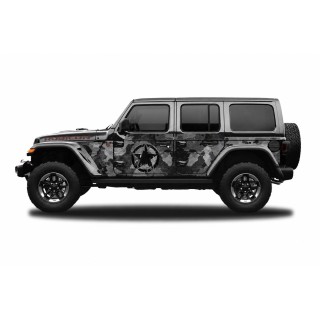 Panele ochronne 40camuflage – Jeep Wrangler JL Unlimited (4-drzwiowy) - ujęcie 2