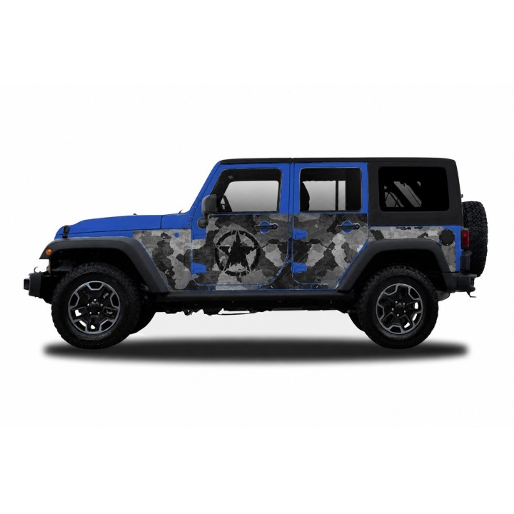 Panele ochronne 40camuflage – Jeep Wrangler JK Unlimited (4-drzwiowy) - ujęcie 3