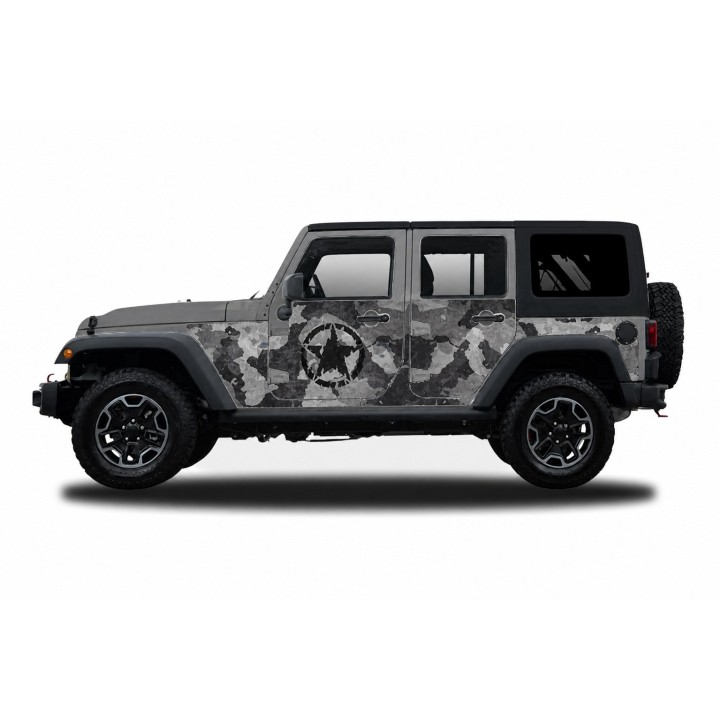 Panele ochronne 40camuflage – Jeep Wrangler JK Unlimited (4-drzwiowy) - ujęcie 5