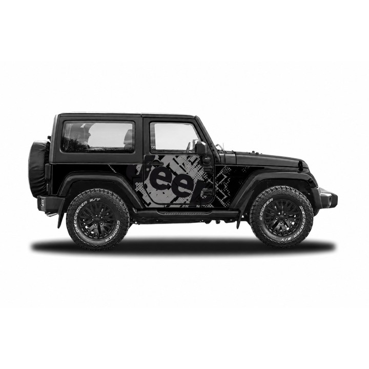Panele ochronne 42jeep – Jeep Wrangler JK (2-drzwiowy) - ujęcie 2
