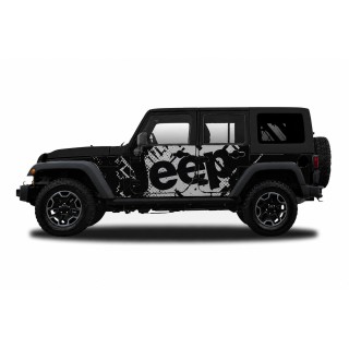 Panele ochronne 42jeep – Jeep Wrangler JK Unlimited (4-drzwiowy) - ujęcie 2
