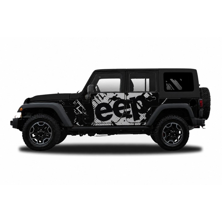 Panele ochronne 42jeep – Jeep Wrangler JK Unlimited (4-drzwiowy) - ujęcie 2
