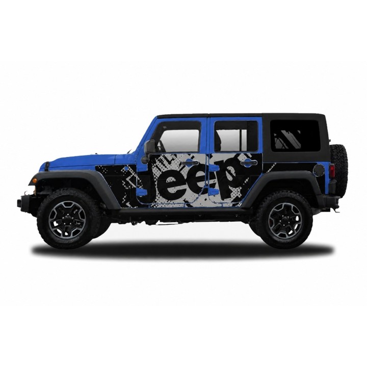 Panele ochronne 42jeep – Jeep Wrangler JK Unlimited (4-drzwiowy) - ujęcie 3