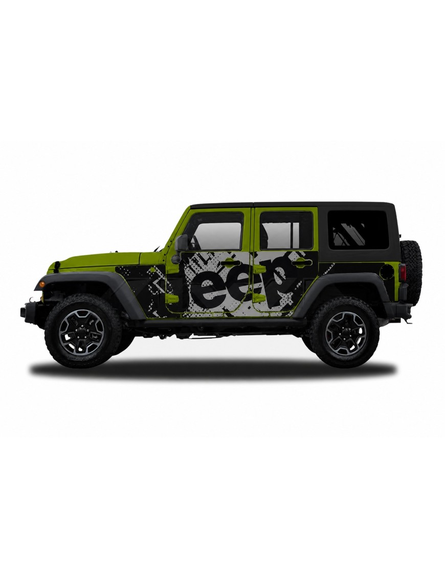 Panele ochronne 42jeep – Jeep Wrangler JK Unlimited (4-drzwiowy)