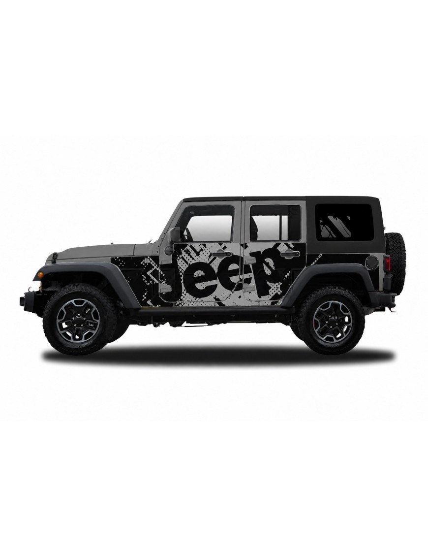Panele ochronne 42jeep – Jeep Wrangler JK Unlimited (4-drzwiowy)