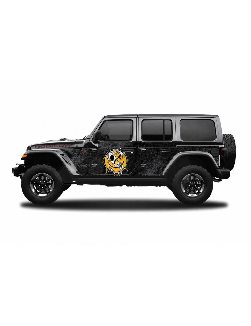 Panele ochronne 43emoti – Jeep Wrangler JL Unlimited (4-drzwiowy)
