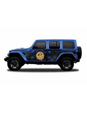 Panele ochronne 43emoti – Jeep Wrangler JL Unlimited (4-drzwiowy)