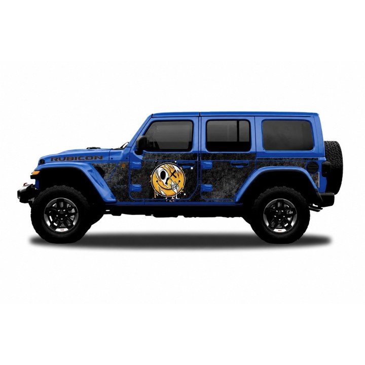Panele ochronne 43emoti – Jeep Wrangler JL Unlimited (4-drzwiowy) - ujęcie 3