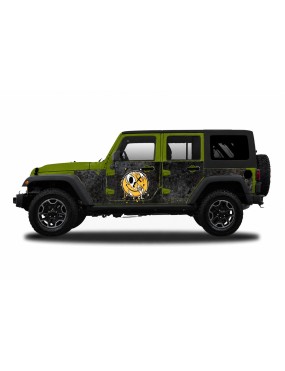 Panele ochronne 43emoti na stałe – Jeep Wrangler JK Unlimited 4D