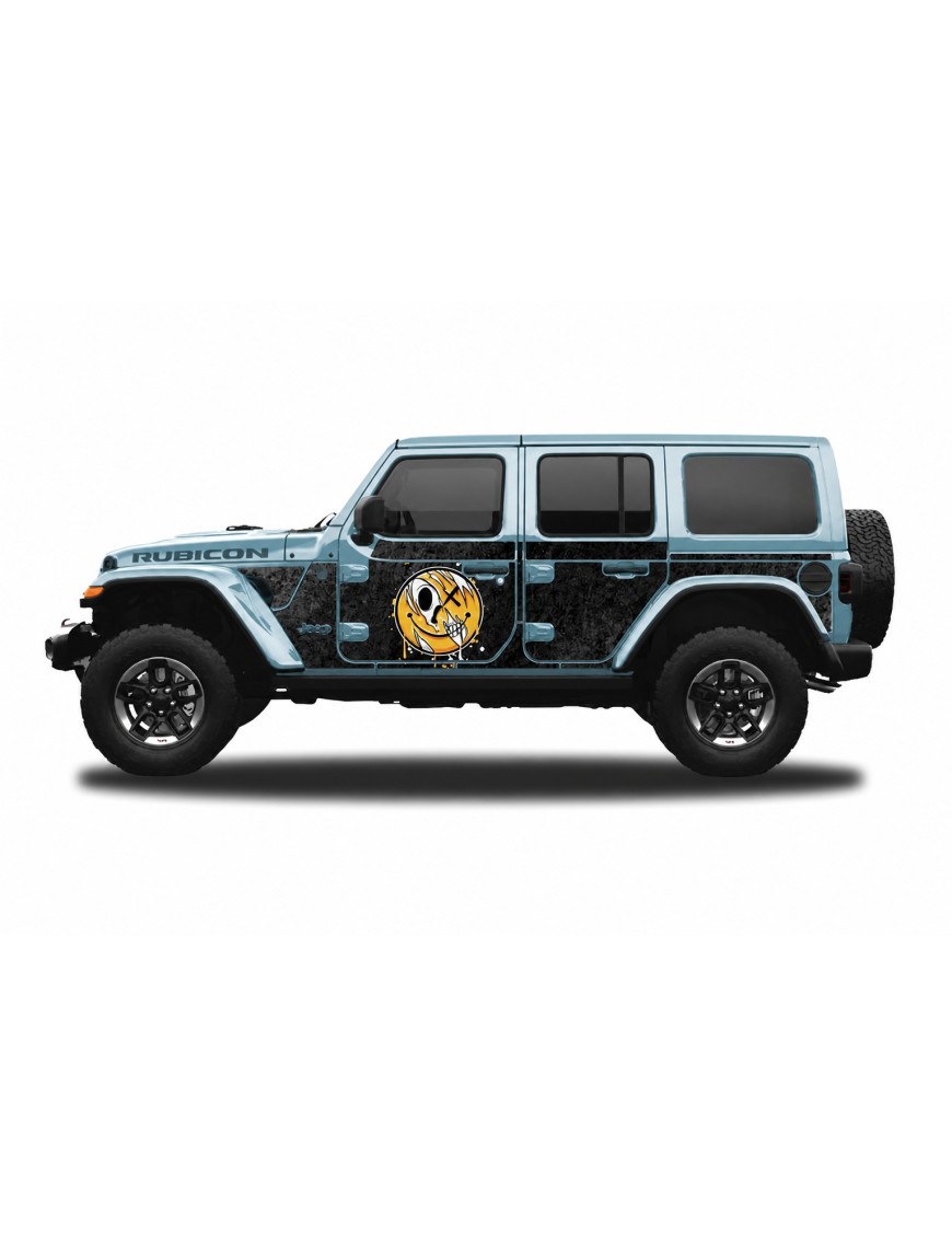 Panele ochronne 43emoti – Jeep Wrangler JL Unlimited (4-drzwiowy)