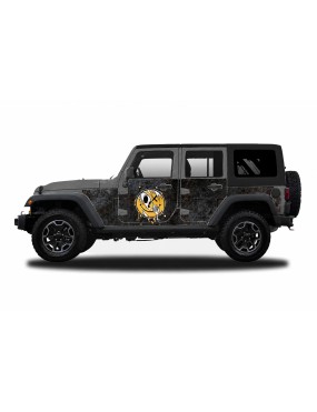 Panele ochronne 43emoti na stałe – Jeep Wrangler JK Unlimited 4D