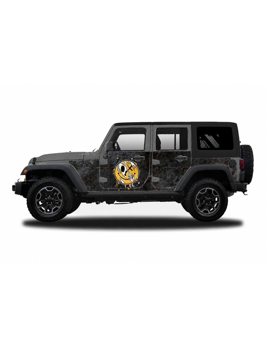 Panele ochronne 43emoti na stałe – Jeep Wrangler JK Unlimited 4D