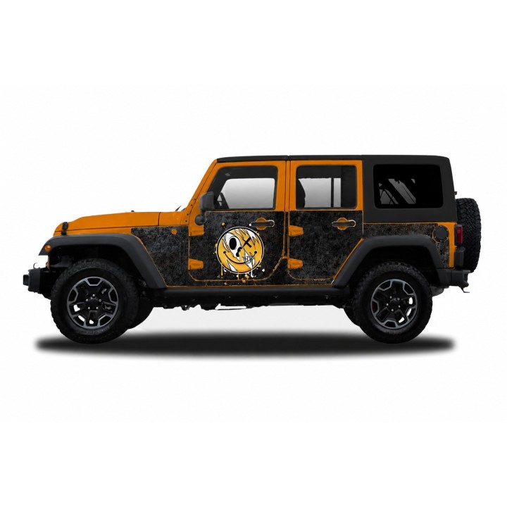 Panele ochronne 43emoti na stałe – Jeep Wrangler JK Unlimited 4D - ujęcie 5
