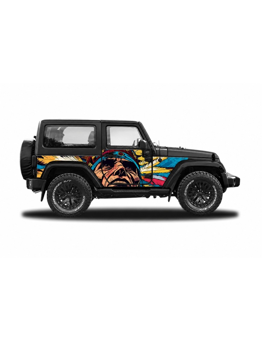 Panele ochronne 44chief na stałe – Jeep Wrangler JK 2D
