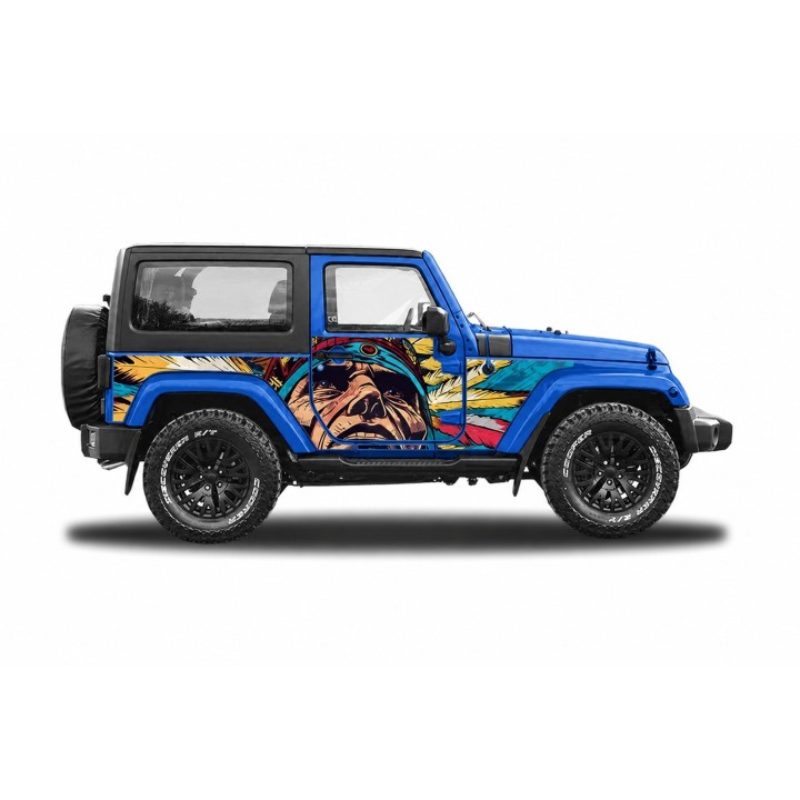 Panele ochronne 44chief na stałe – Jeep Wrangler JK 2D - ujęcie 3
