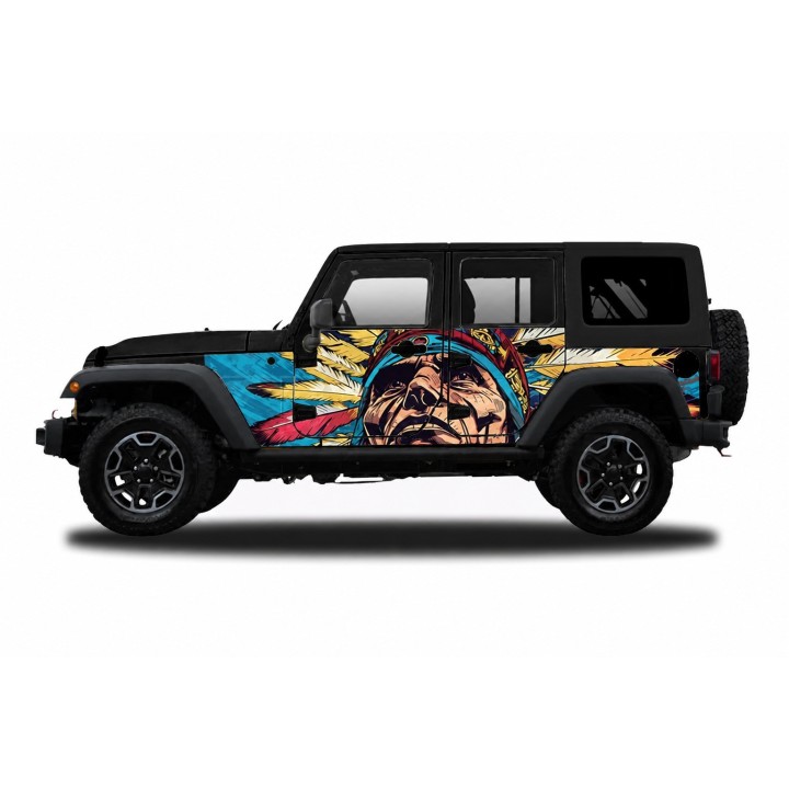 Panele ochronne 44chief na stałe – Jeep Wrangler JK Unlimited 4D - ujęcie 2