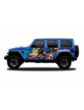 Panele ochronne 44indian na stałe – Jeep Wrangler JL Unlimited 4D