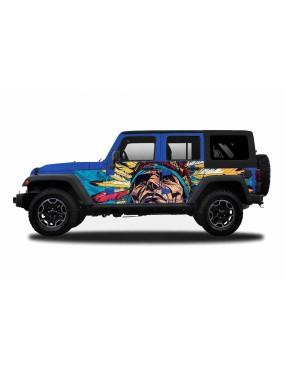 Panele ochronne 44chief na stałe – Jeep Wrangler JK Unlimited 4D