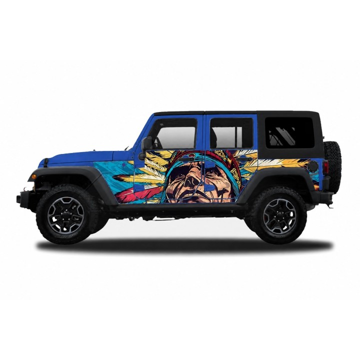 Panele ochronne 44chief na stałe – Jeep Wrangler JK Unlimited 4D - ujęcie 3
