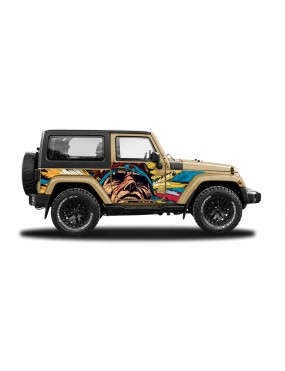 Panele ochronne 44chief na stałe – Jeep Wrangler JK 2D