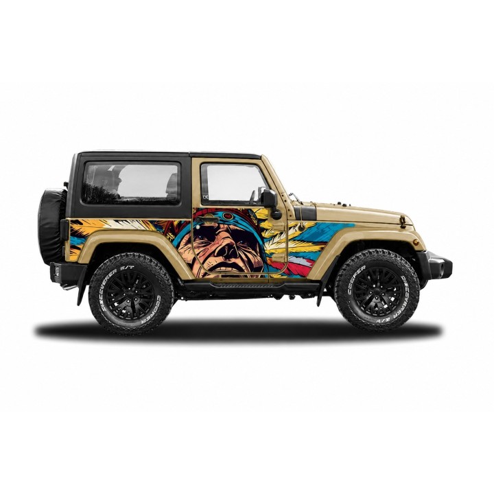Panele ochronne 44chief na stałe – Jeep Wrangler JK 2D - ujęcie 4