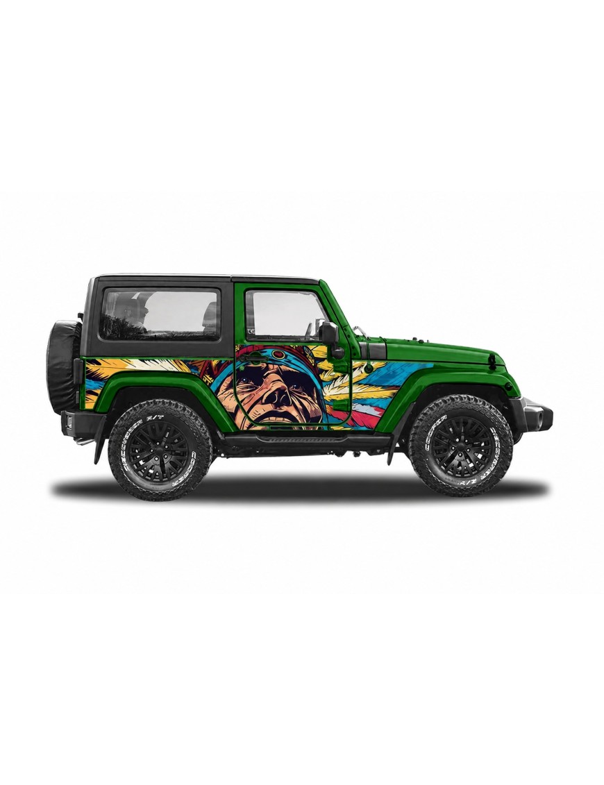 Panele ochronne 44chief na stałe – Jeep Wrangler JK 2D