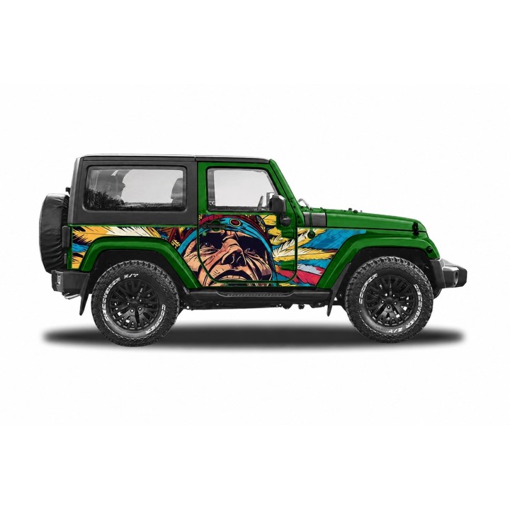 Panele ochronne 44chief na stałe – Jeep Wrangler JK 2D - ujęcie 5
