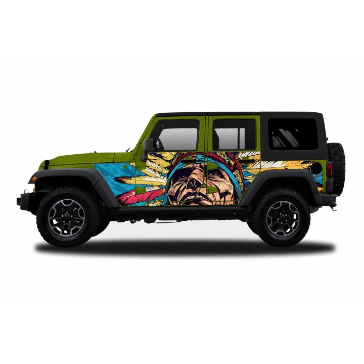 Panele ochronne 44chief na stałe – Jeep Wrangler JK Unlimited 4D - ujęcie 4