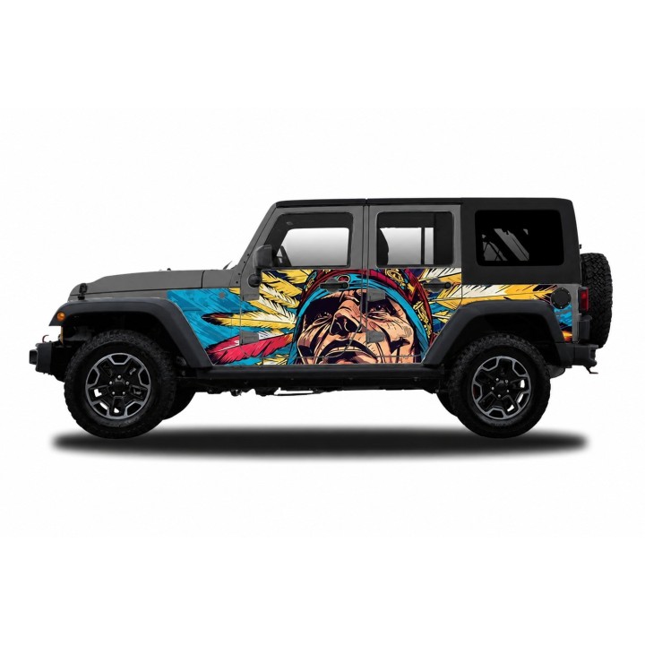Panele ochronne 44chief na stałe – Jeep Wrangler JK Unlimited 4D - ujęcie 5