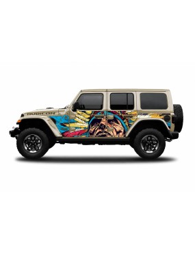 Panele ochronne 44indian na stałe – Jeep Wrangler JL Unlimited 4D