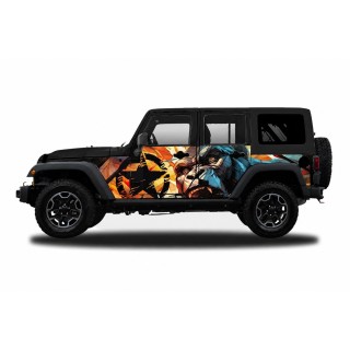 Panele ochronne 45gorilla na stałe – Jeep Wrangler JK Unlimited 4D - ujęcie 2