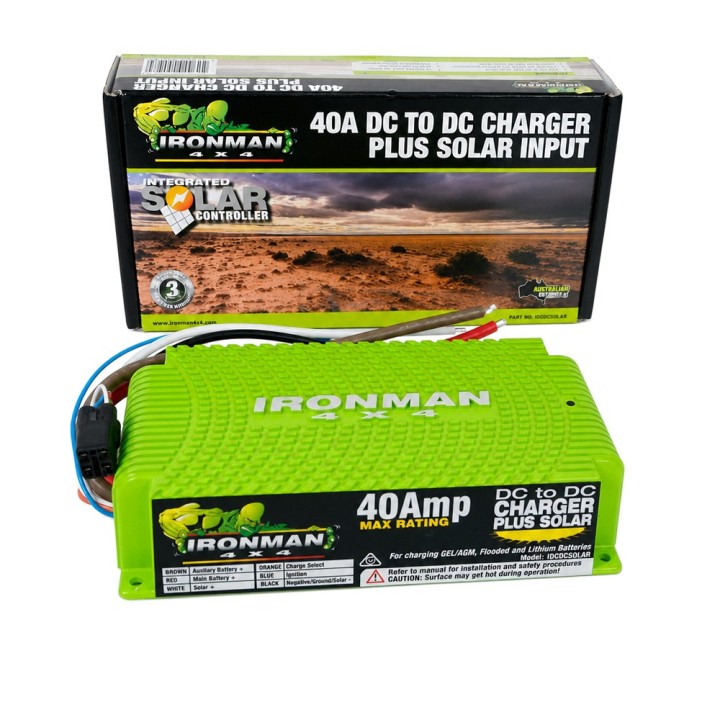 Inteligentna podwójna ładowarka 40A ironman 4x4 (IDCDCSOLAR) - ujęcie 6