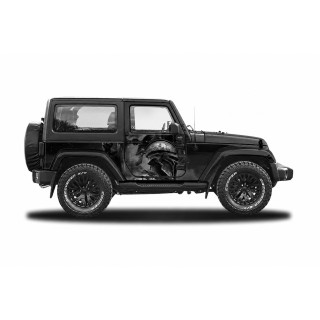 Panele ochronne 46greco na stałe – Jeep Wrangler JK 2D - ujęcie 2