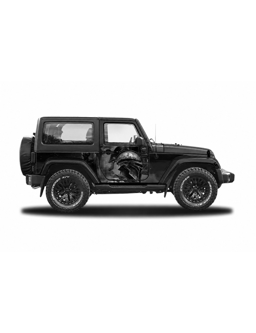 Panele ochronne 46greco na stałe – Jeep Wrangler JK 2D