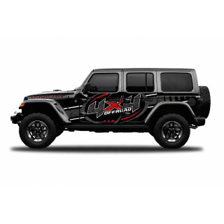 Panele ochronne 47offroad na stałe – Jeep Wrangler JL Unlimited 4D - ujęcie 2