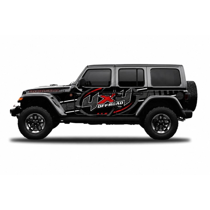 Panele ochronne 47offroad na stałe – Jeep Wrangler JL Unlimited 4D - ujęcie 2
