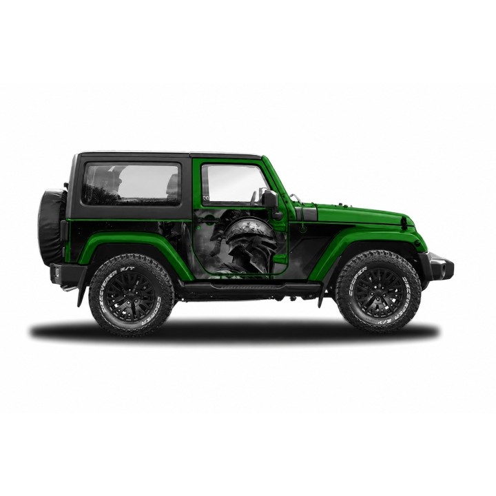 Panele ochronne 46greco na stałe – Jeep Wrangler JK 2D - ujęcie 5