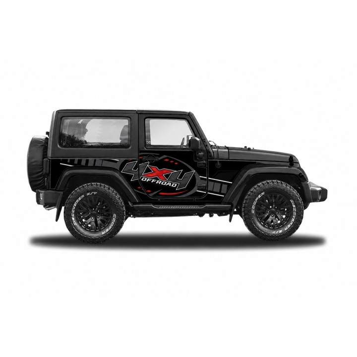 Panele ochronne 47offroad na stałe – Jeep Wrangler JK 2D - ujęcie 2