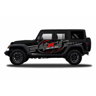 Panele ochronne 47offroad na stałe – Jeep Wrangler JK Unlimited 4D - ujęcie 2
