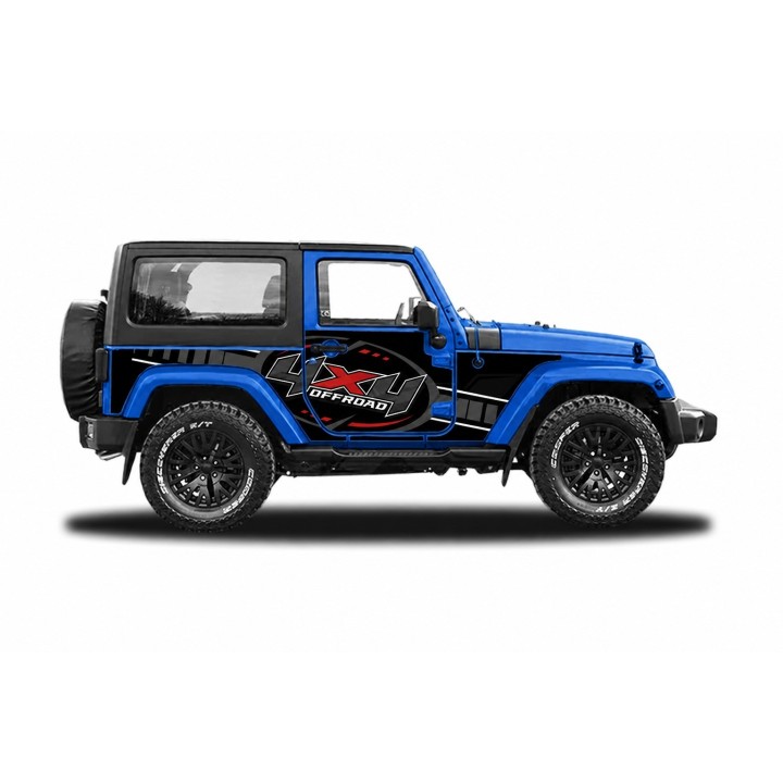 Panele ochronne 47offroad na stałe – Jeep Wrangler JK 2D - ujęcie 3
